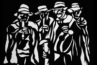 honduras rhythm velvet on wood