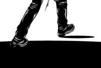 Walking away