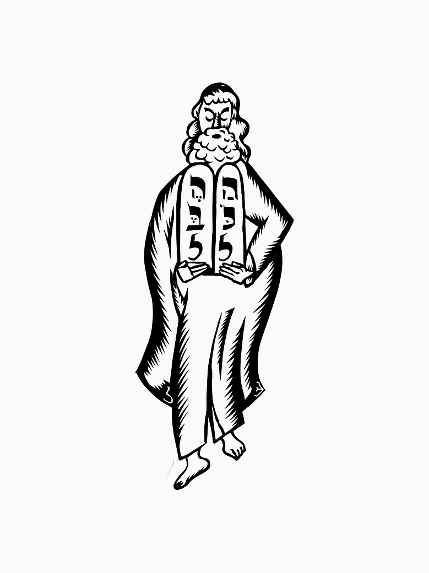 moses and the tablets